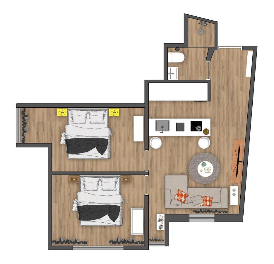 La Rua De San Pedro By Clabao Apartment Lugo Ngoại thất bức ảnh